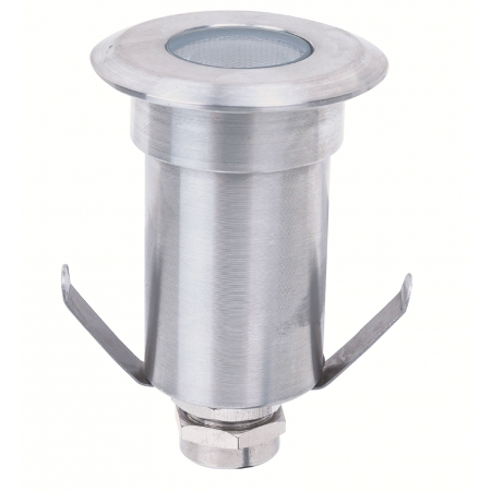 oprawa LED  PXYH42GM 1 / 3 Watt, dowolny kolor + RGB  IP68 stal nierdz.